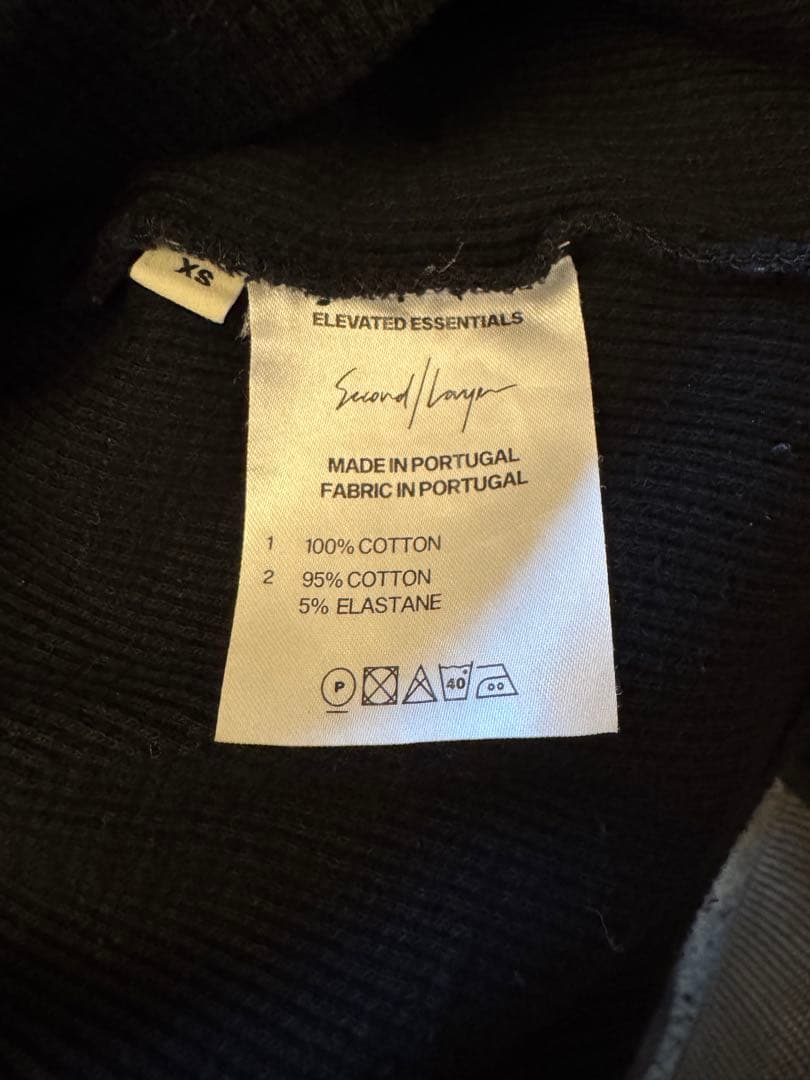 トップス second layer / vertical thermal (black)