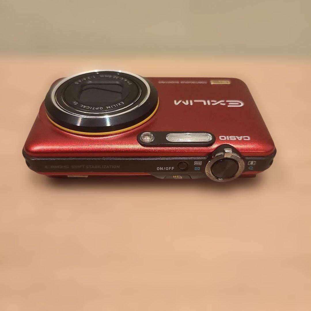 CASIO EXILIM EX-FC160S スマホ転送 動作確認済 レッド