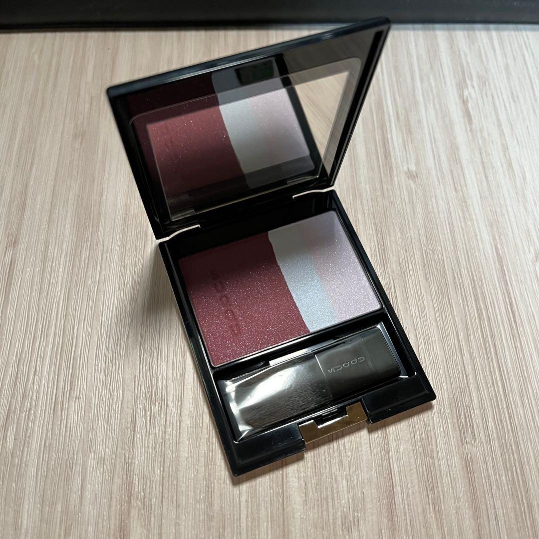 SUQQU アイシャドウ冬夜光119、チーク束間135、リップ114星彩セット