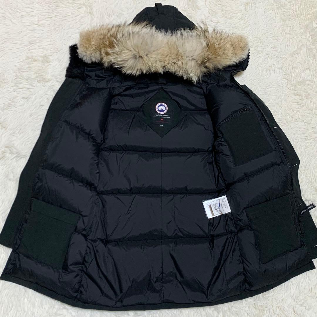 【美品】カナダグース ダウン ジャスパー 3438JM コヨーテ ブラック XS