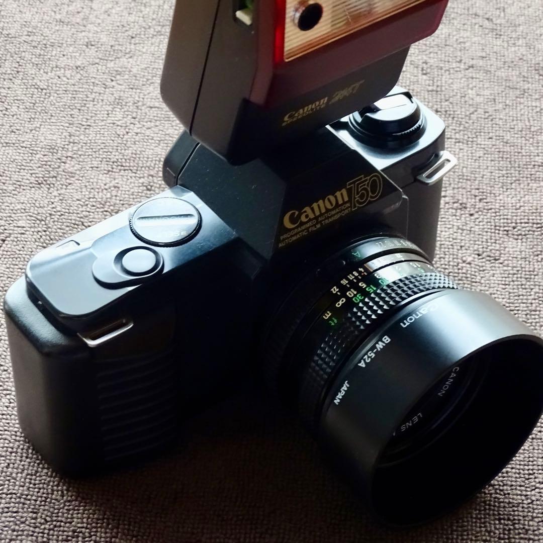 【ほぼ美品】Canon T50 FD 50mm 1:1.8 フラッシュ244T