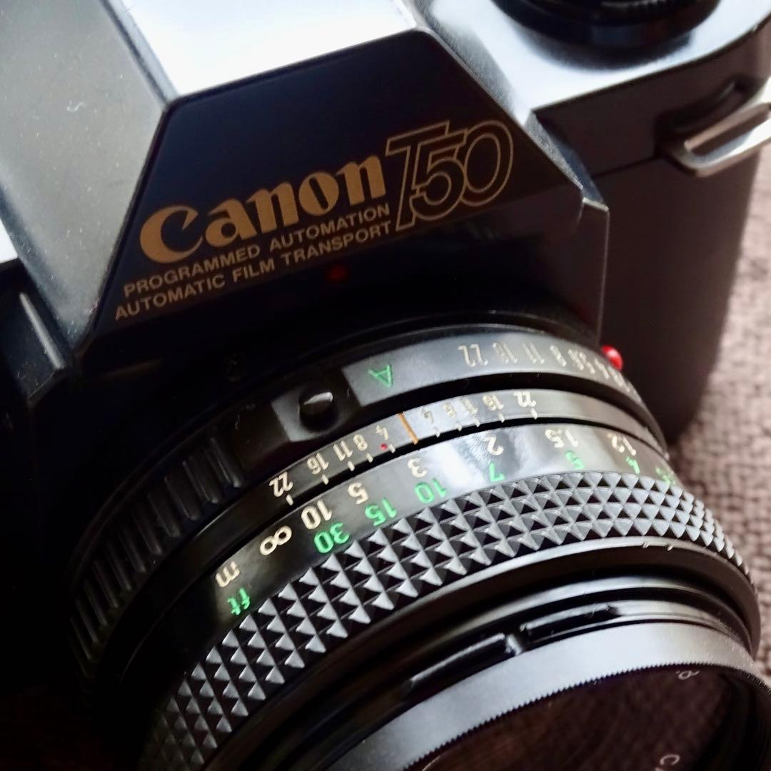 【ほぼ美品】Canon T50 FD 50mm 1:1.8 フラッシュ244T