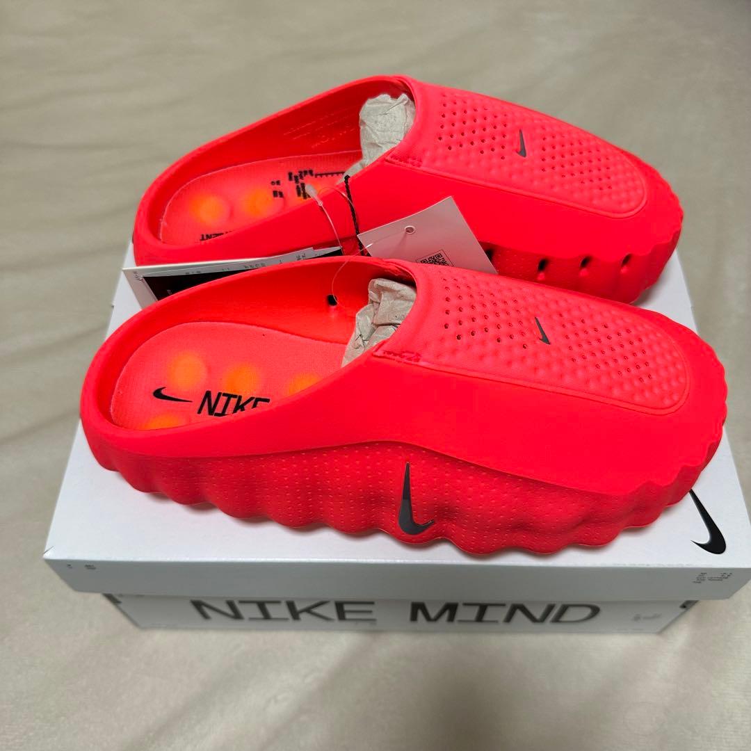 靴 Nike Mind 001 Mules Solar Red