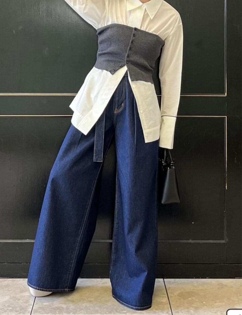 AURALEE 100%ウール ビスチェ サイズ1