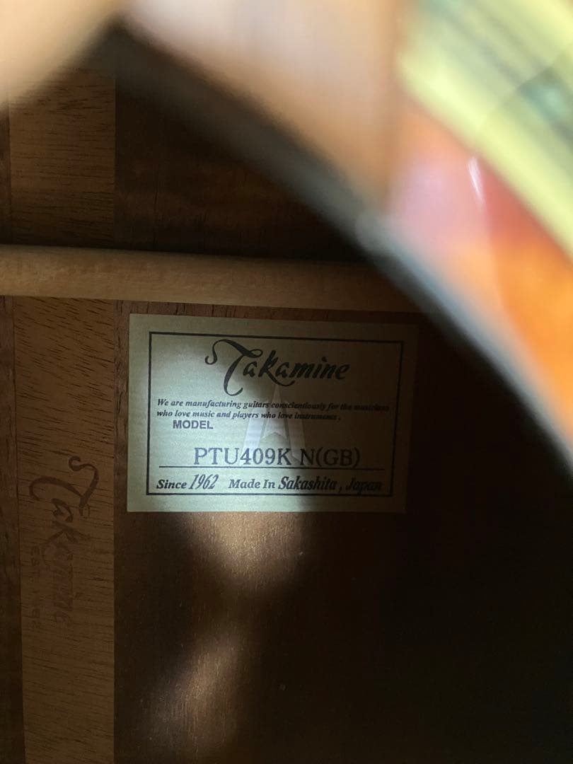 オールコア Takamine PTU409K