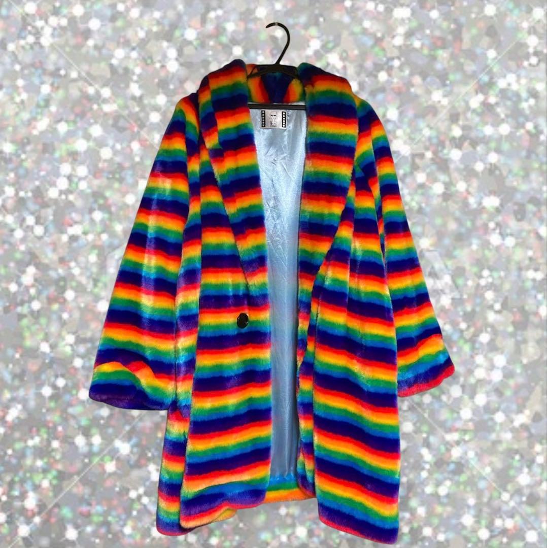 KOBINAI レインボーファーコート