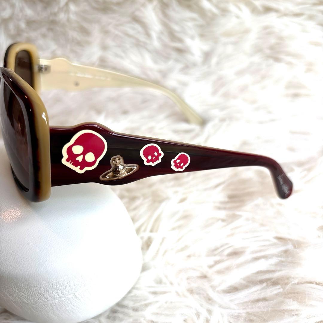 ヴィヴィアンウエストウッド サングラス ドクロ　y2k archive