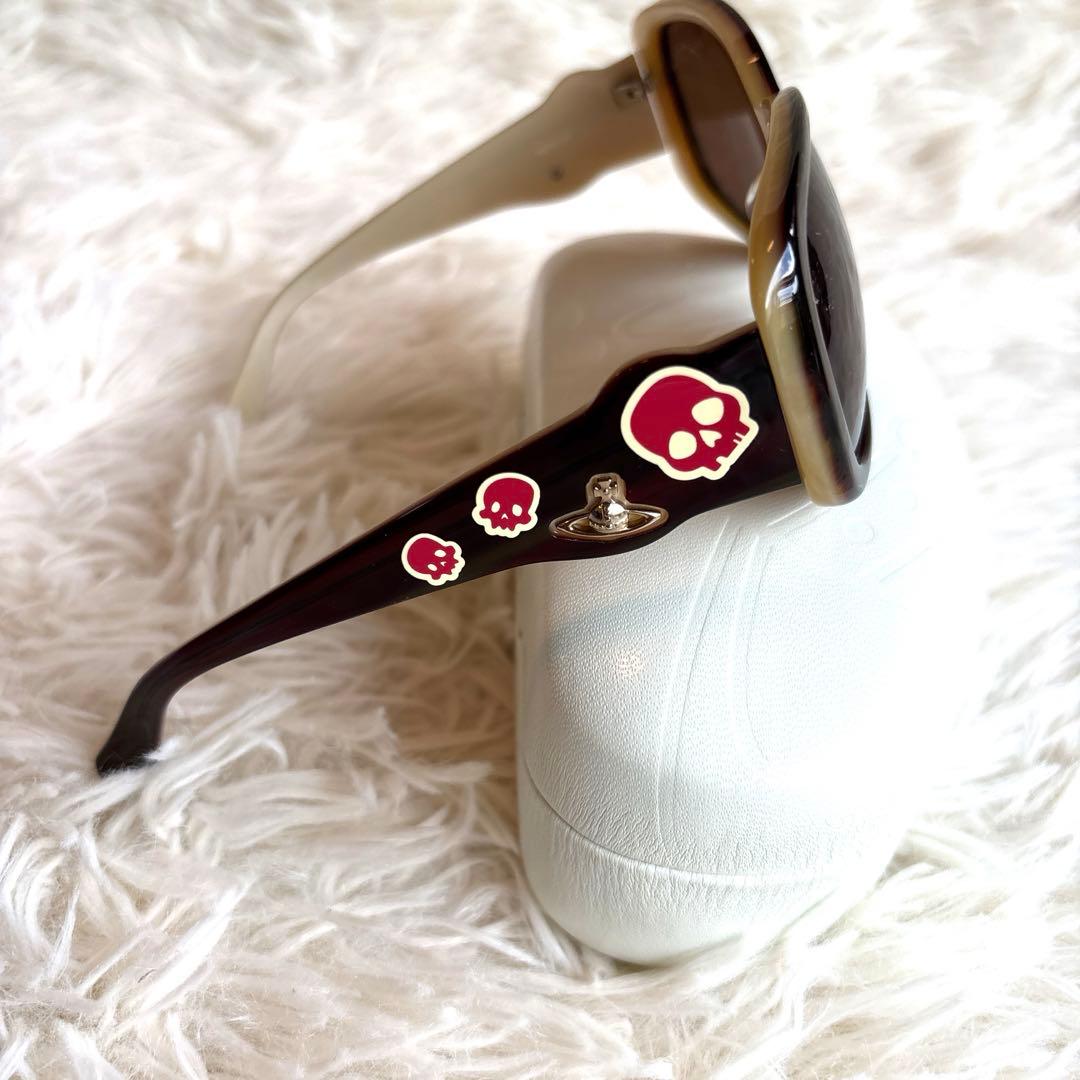 ヴィヴィアンウエストウッド サングラス ドクロ　y2k archive