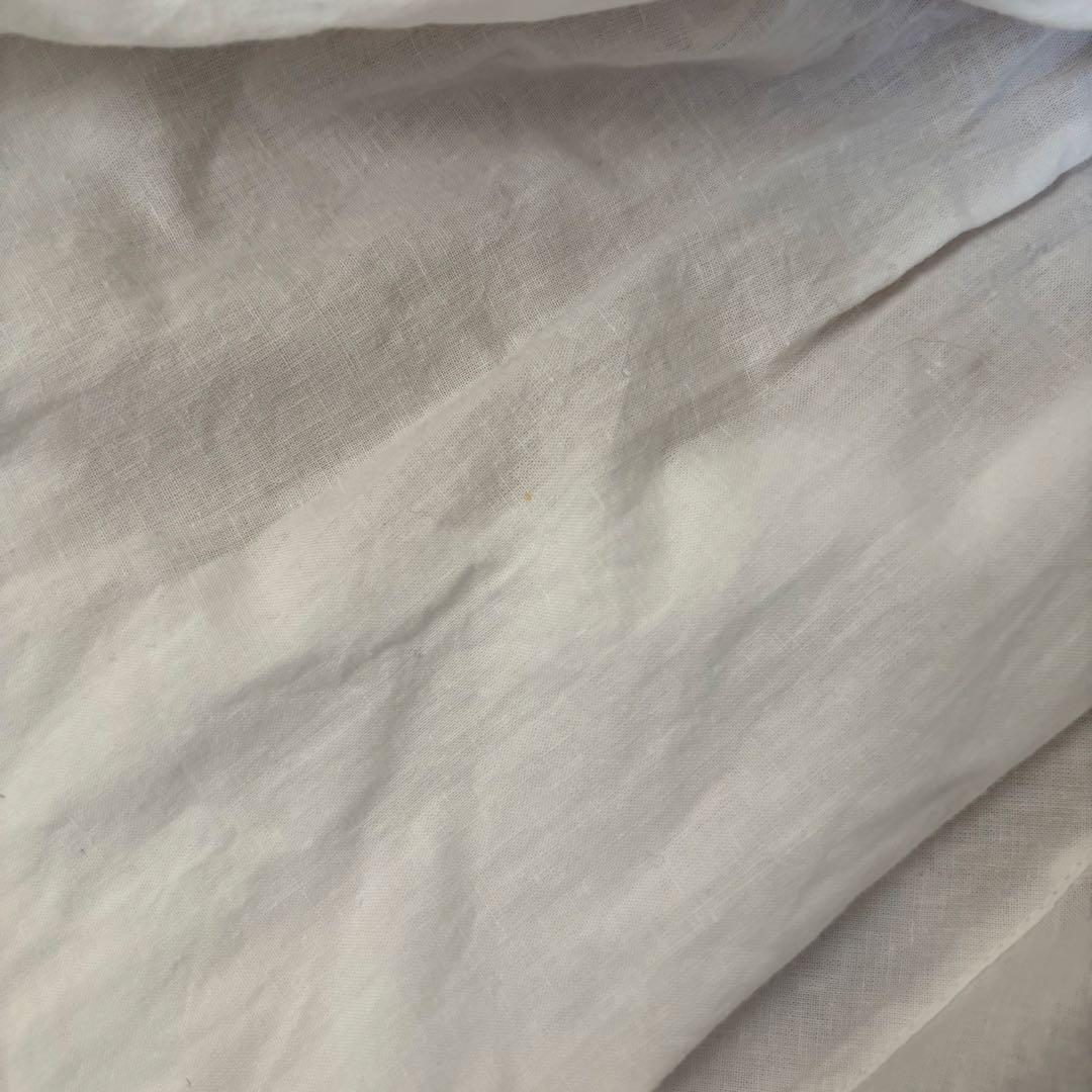 crinkle スローブイエナ embroideryクロップドブラウス ホワイト