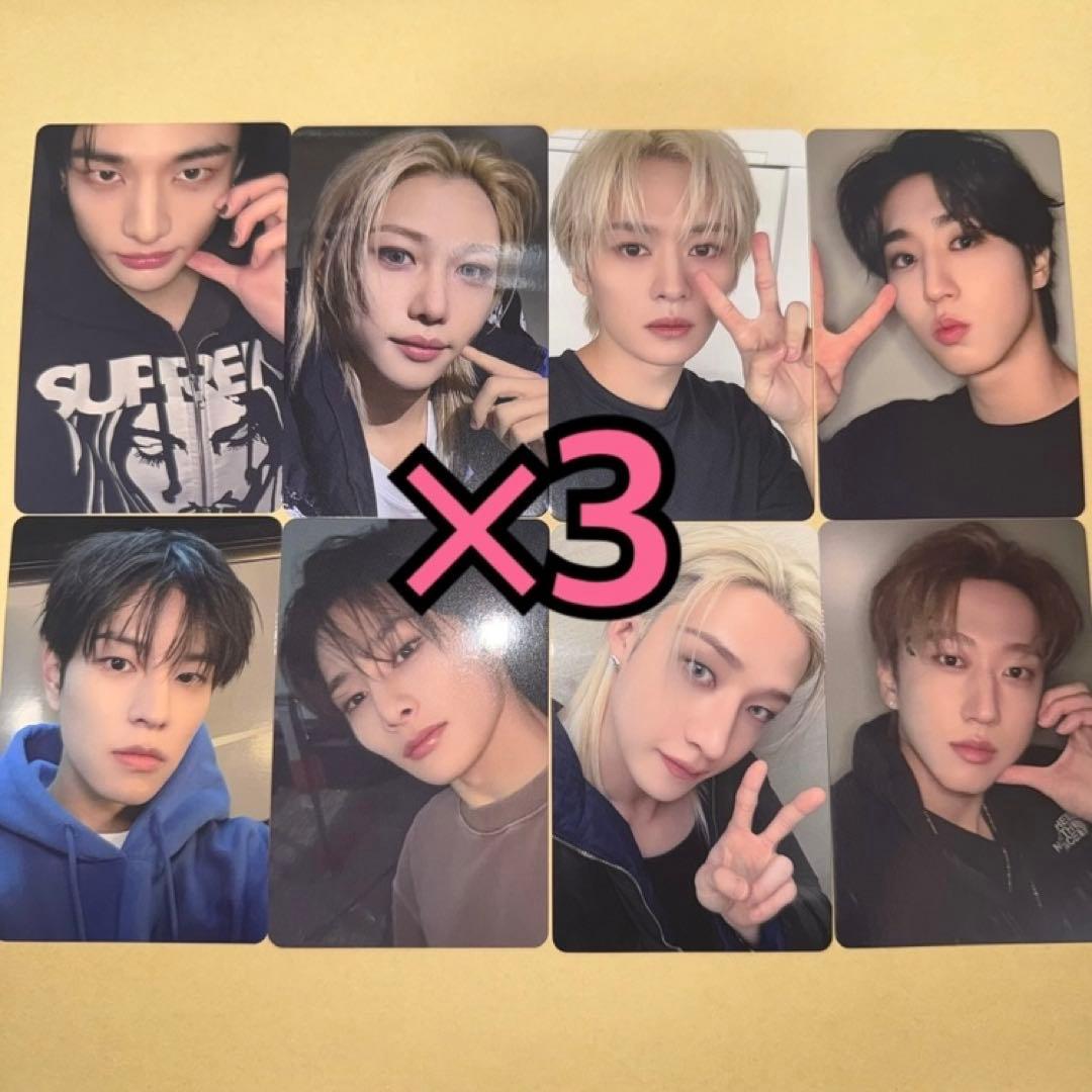 StrayKids トレカ do it タワレコ 特典 8種コンプ ×3