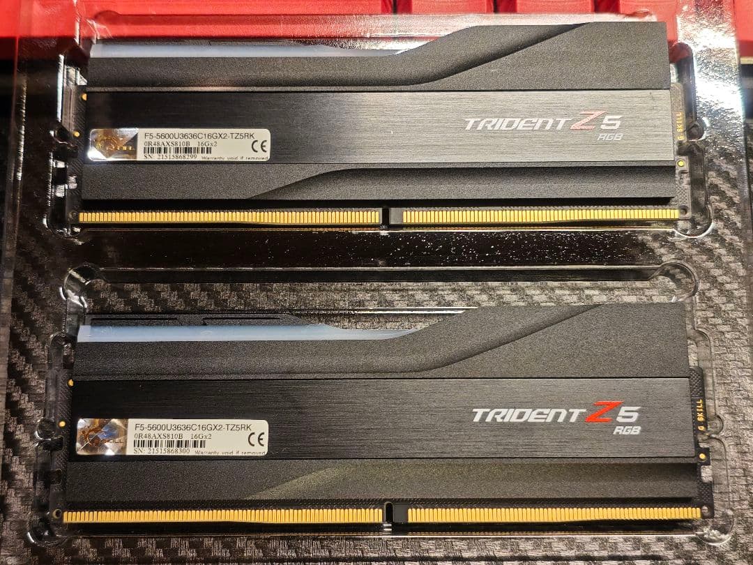 は*ち様 G.Skill Trident Z5 DDR5-5600 32GB 1