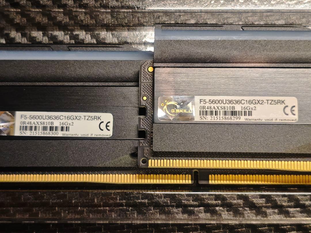 は*ち様 G.Skill Trident Z5 DDR5-5600 32GB 1