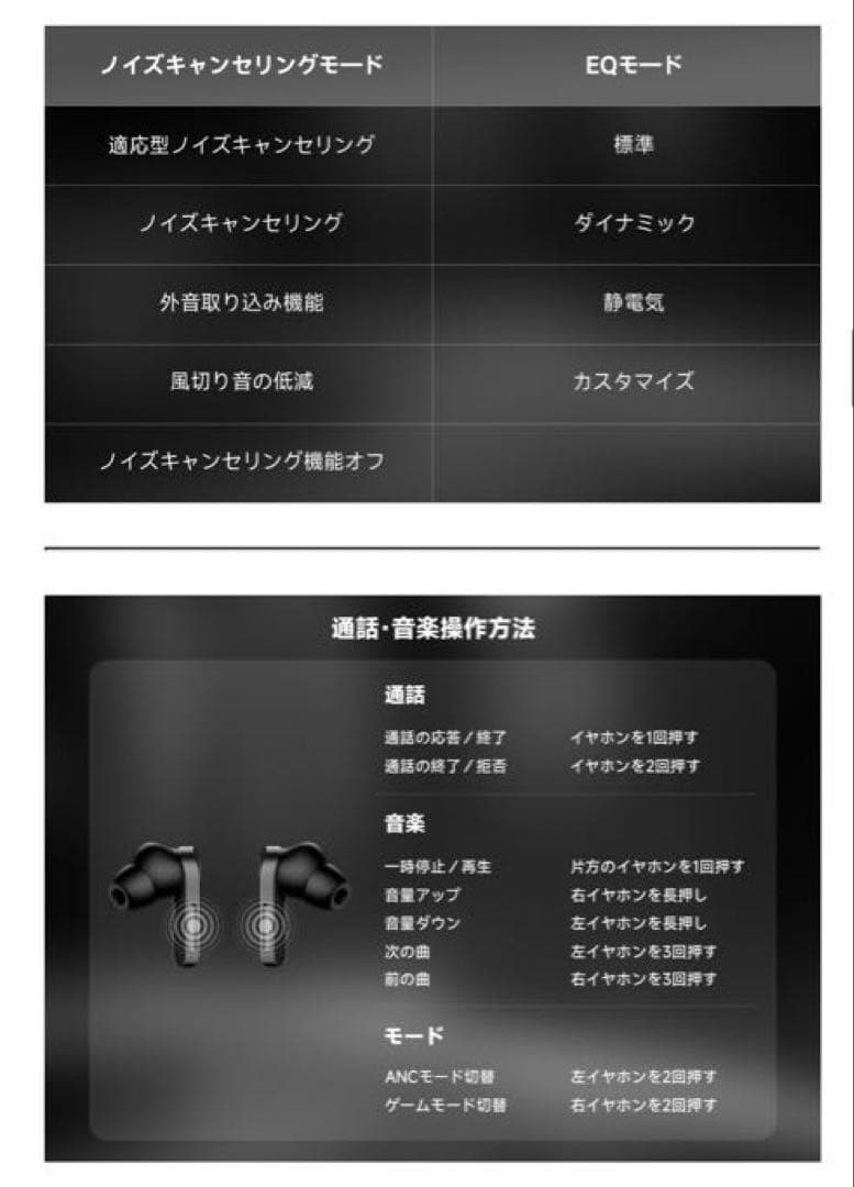 EDIFIER NeoBudsPlanar カナル型イヤホン　黒