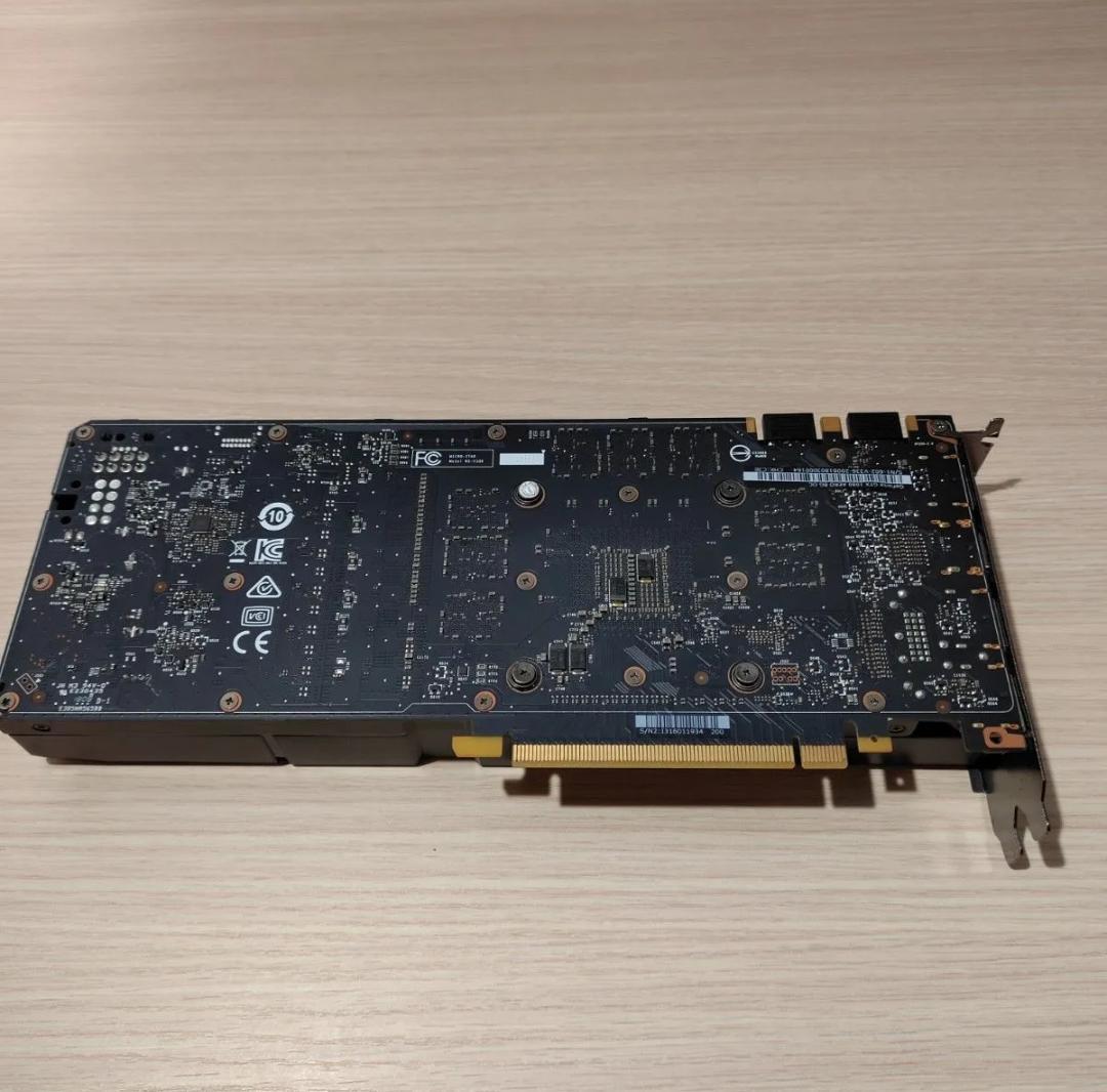 訳あり Geforce GTX1080 8GB 動作確認済み グラフィックボード