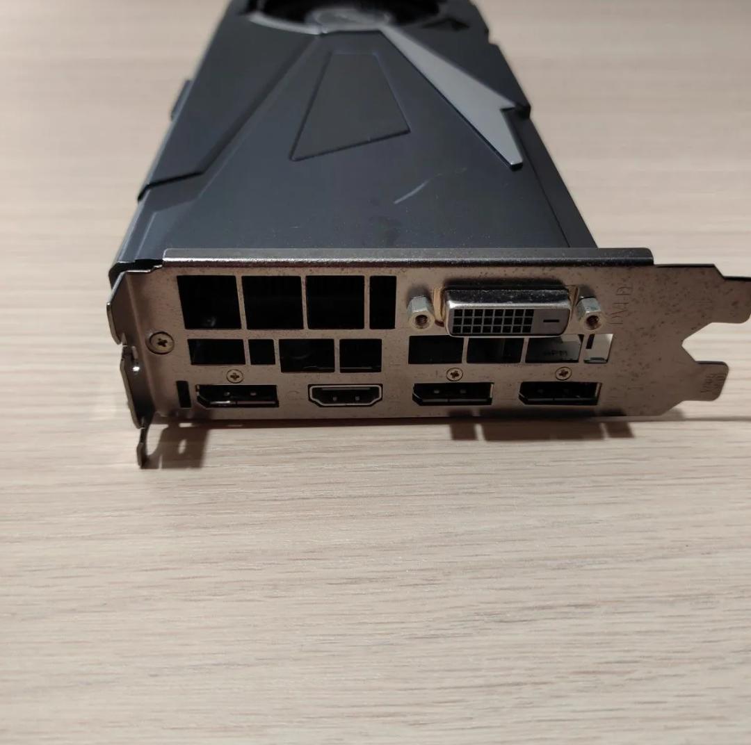 訳あり Geforce GTX1080 8GB 動作確認済み グラフィックボード