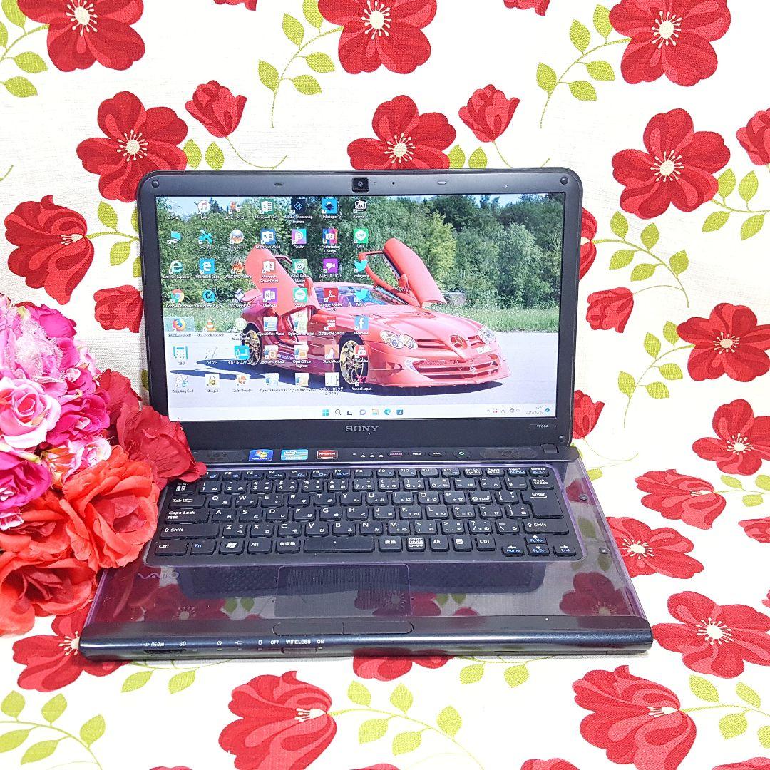 ★小型SONY★新Windows11★新品SSD256G★高速メモリ8G★