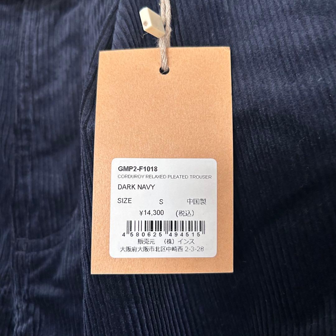 新品 SORA別注 Gramicci リラックスコーデュロイ1タックパンツ