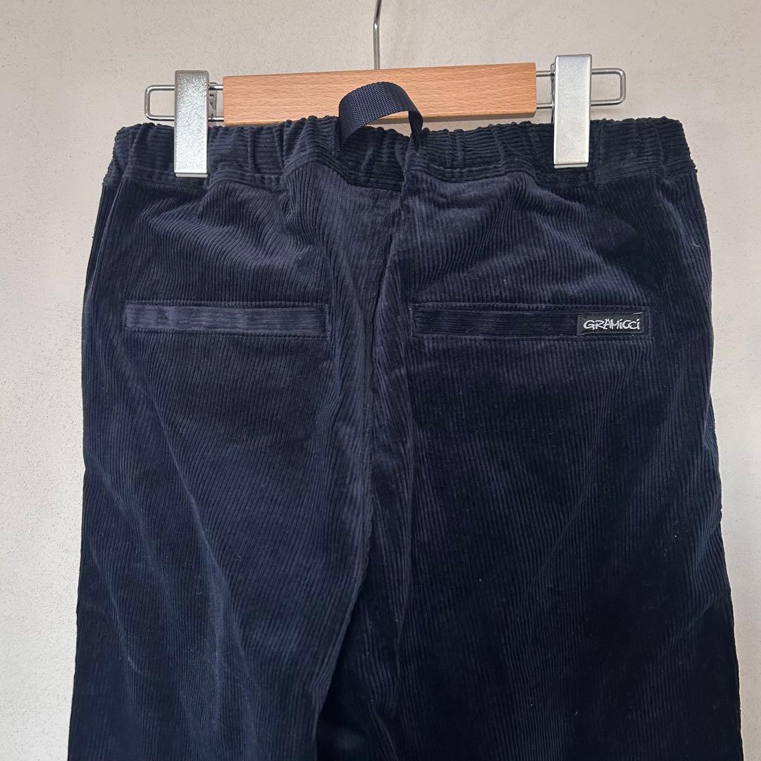新品 SORA別注 Gramicci リラックスコーデュロイ1タックパンツ