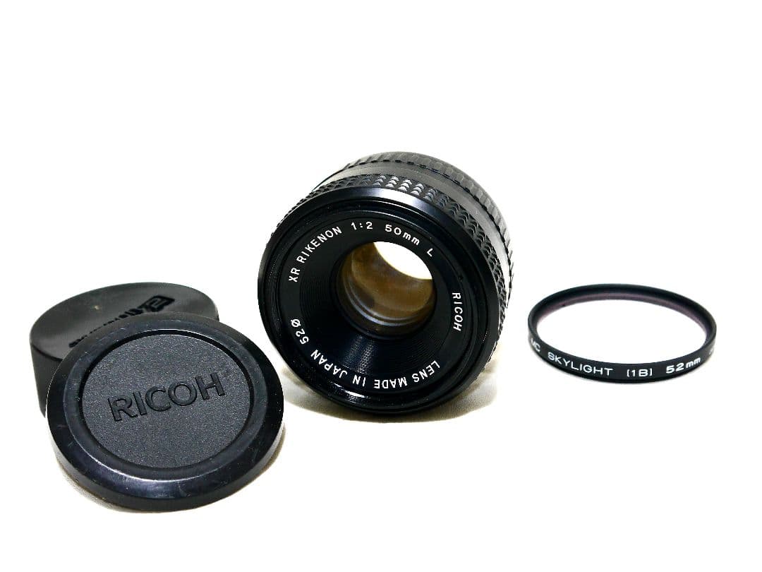 RICOH XR RIKENON 50mm F2 L 富岡光学 和製ズミクロン