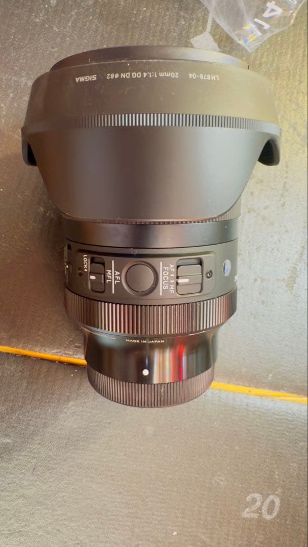 フィルムカメラ SIGMA 20mm F1.4 DG DN SONY