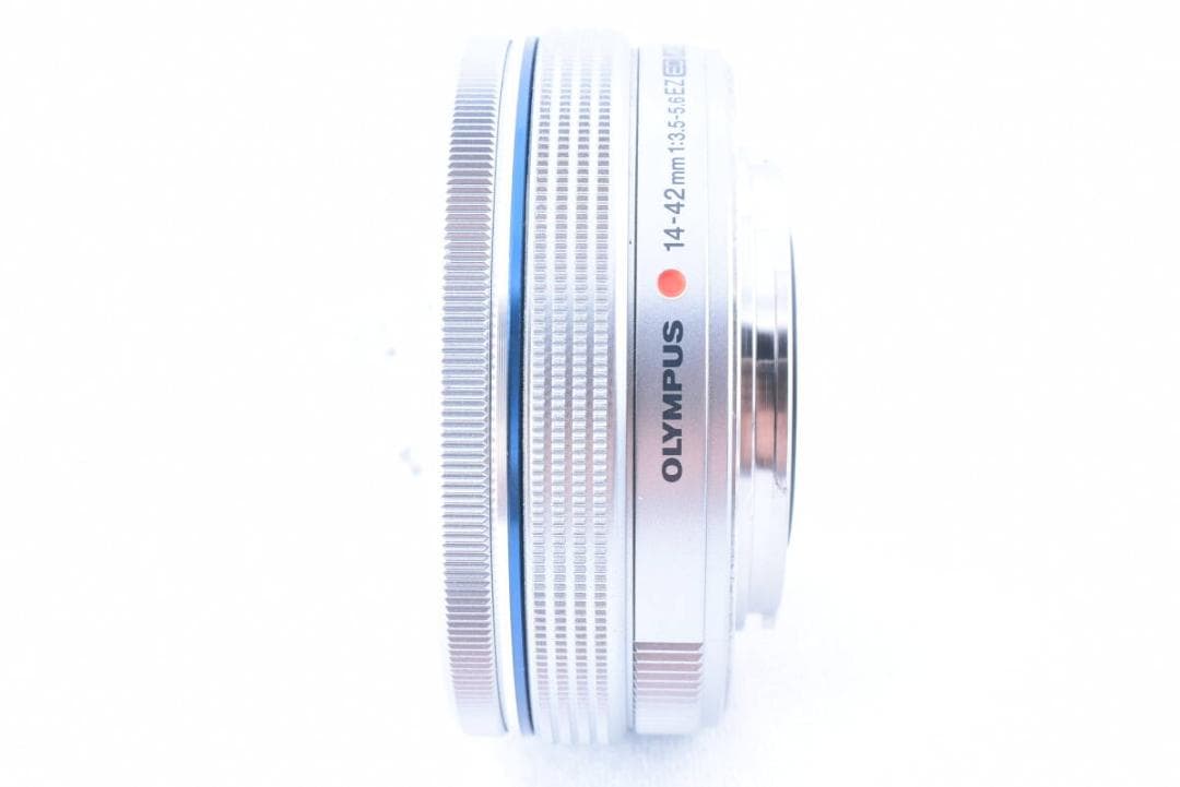 【❄電動ズーム】オリンパス 14-42mm EZ パンケーキレンズ フィルター付