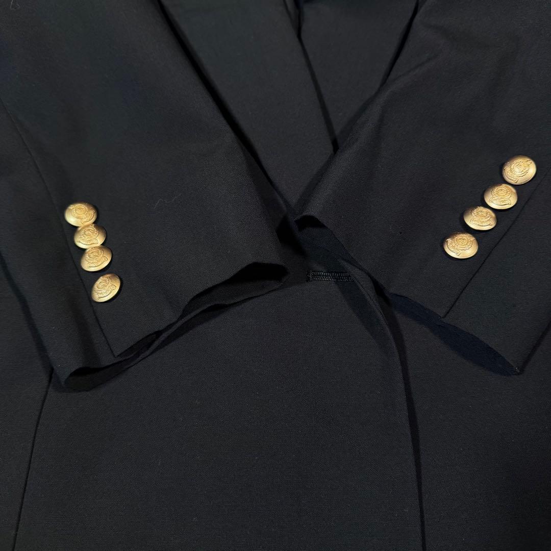 【レア】BURBERRYS ヴィンテージ 金ボタン 紺ブレザー M