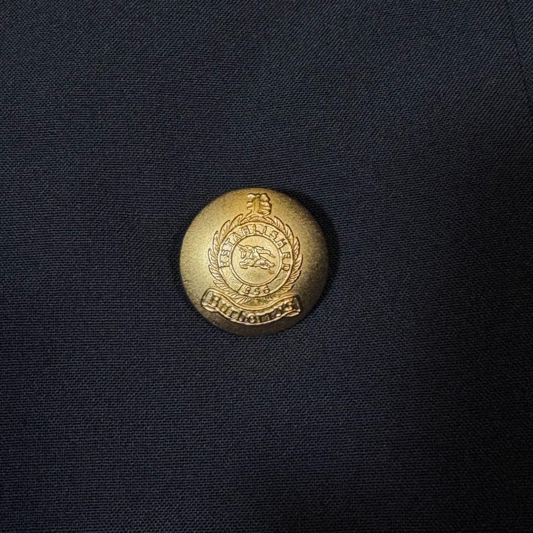 【レア】BURBERRYS ヴィンテージ 金ボタン 紺ブレザー M