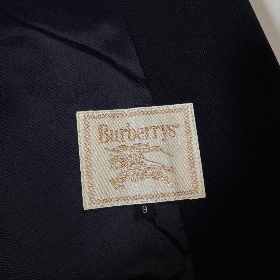 【レア】BURBERRYS ヴィンテージ 金ボタン 紺ブレザー M