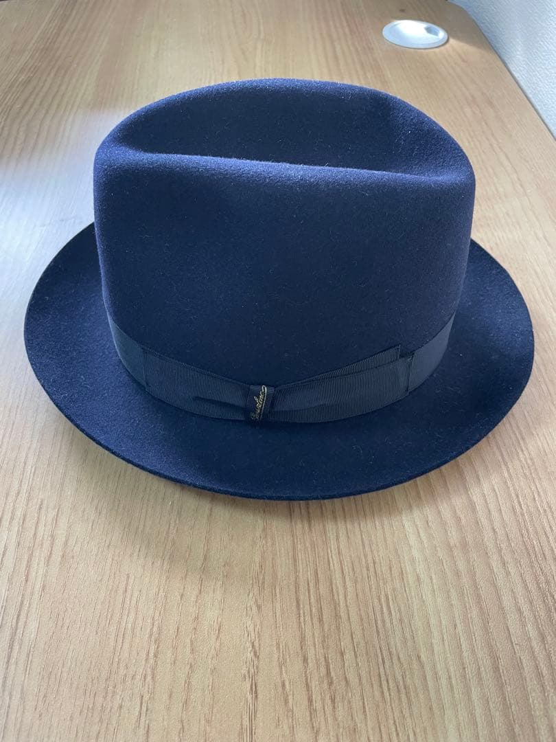 ボルサリーノ　ネイビー サイズ58cm