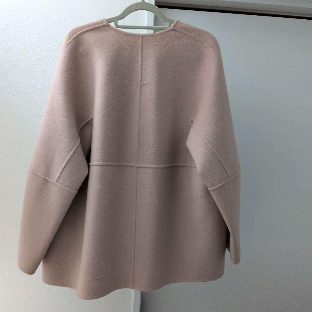 rin様　Drawer ノーカラージャケット 38 ピンク