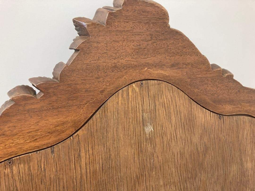 木製フレームスタンドミラー