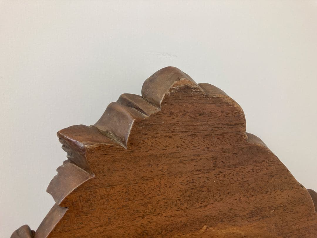 木製フレームスタンドミラー