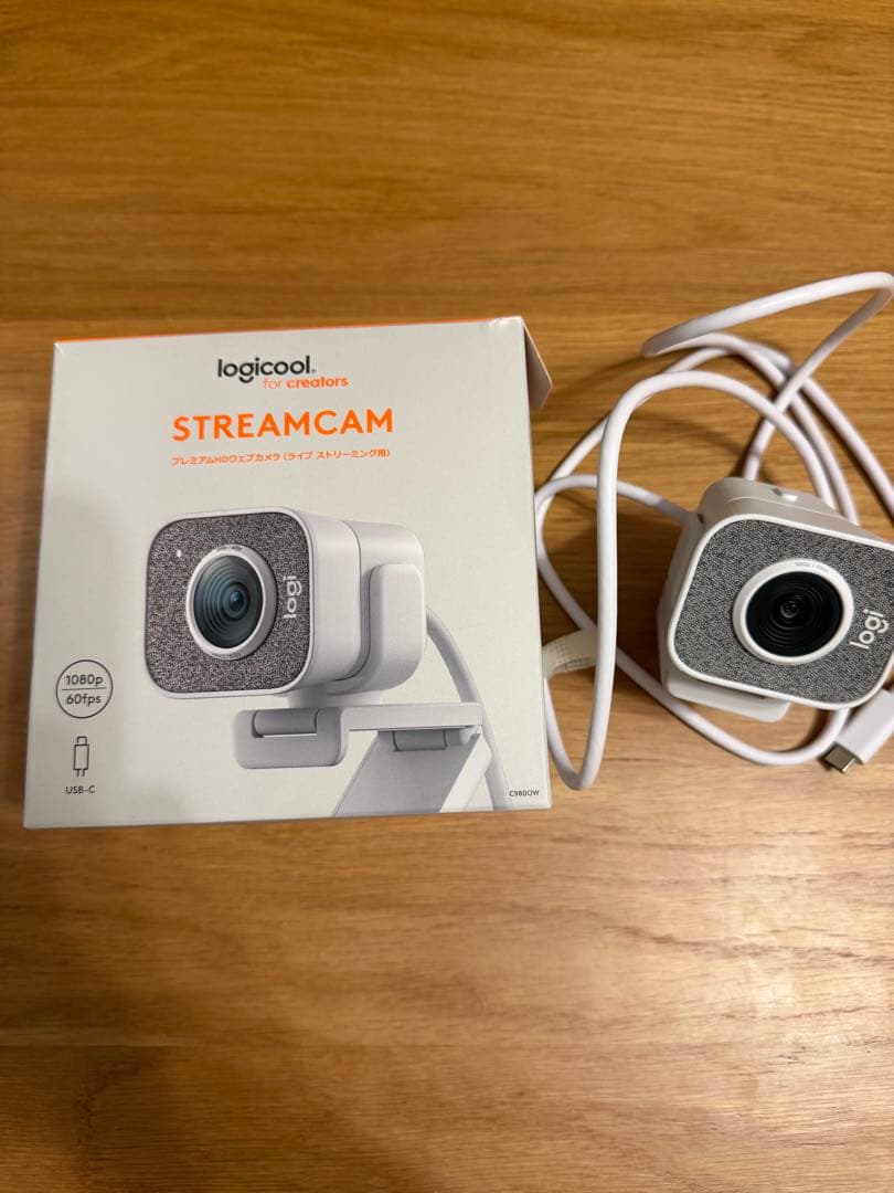 Logitech STREAMCAM C9800W Webカメラ
