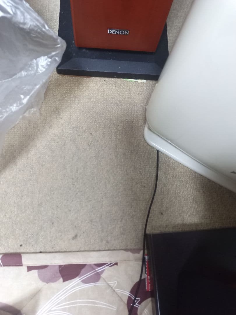 DENON フロアスタンディングスピーカー ウッド調　SC-T33SG