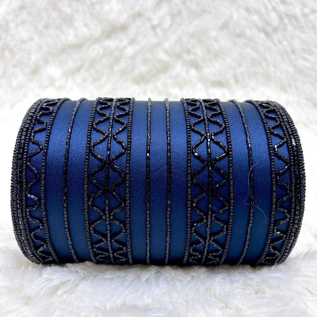 極美品✨ LUMY はしもと ビーズ ハンド ショルダーバッグ 2way