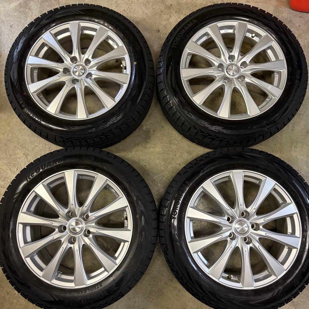 送料込み！ 80ハリアー 225/60R18スタッドレス ヨコハマ アイスガード