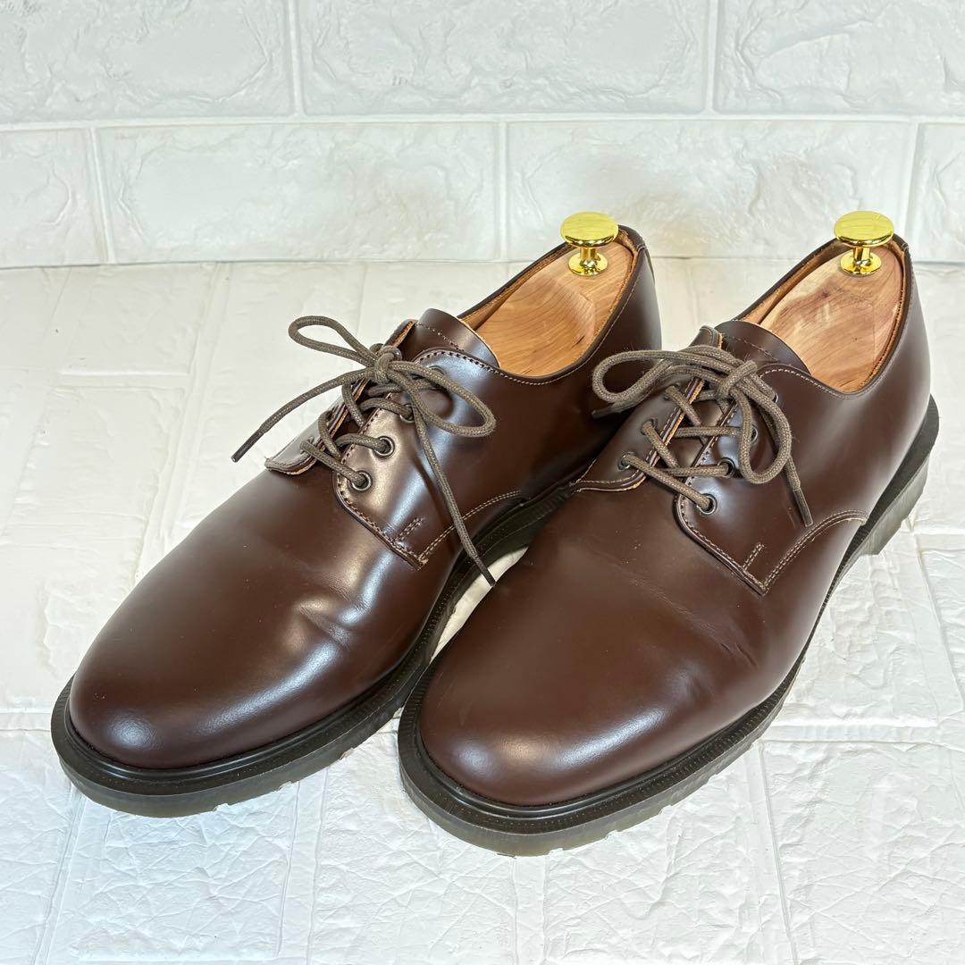 SOLOVAIRソロヴェアー ダークブラウン レザー ドレスシューズ 26cm