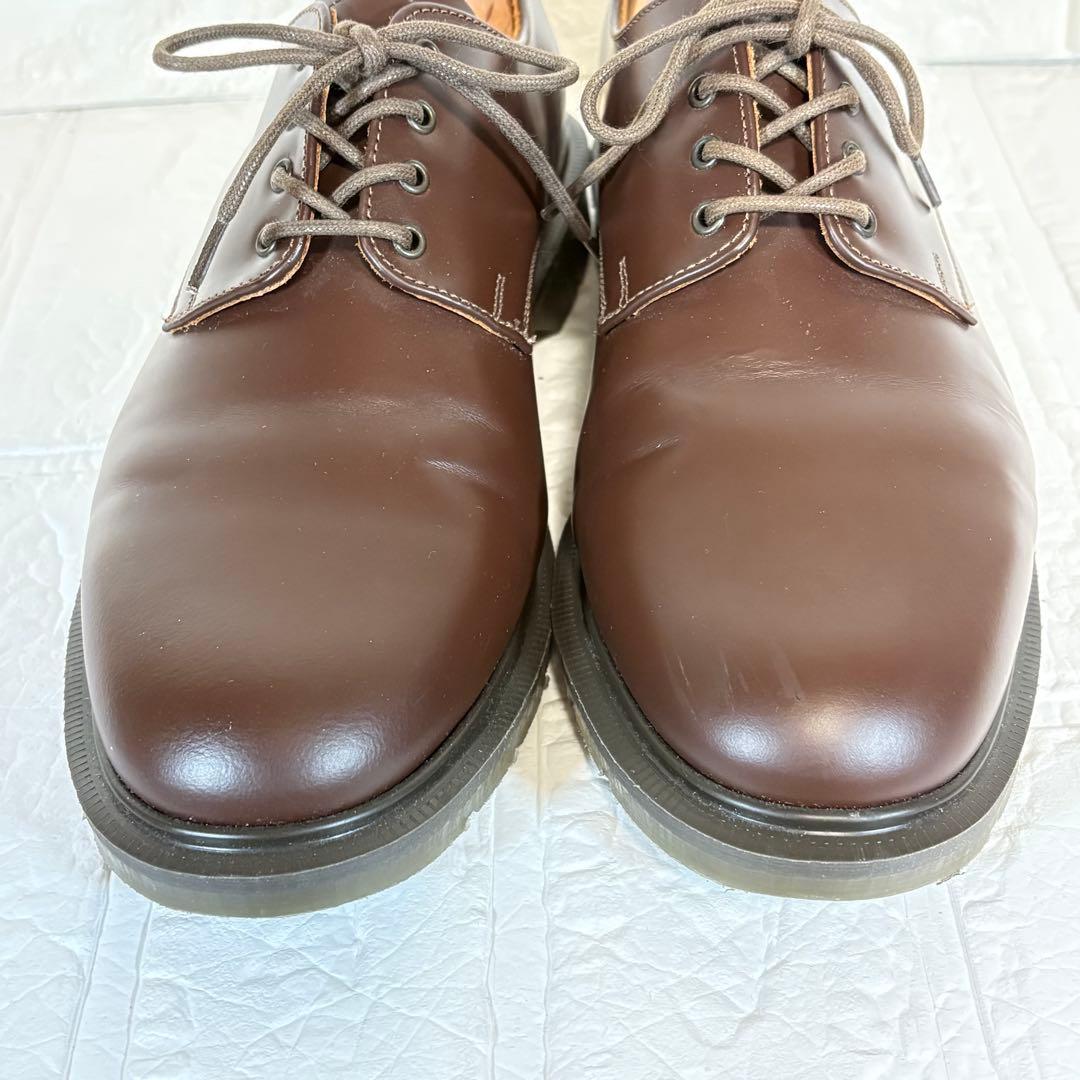 SOLOVAIRソロヴェアー ダークブラウン レザー ドレスシューズ 26cm