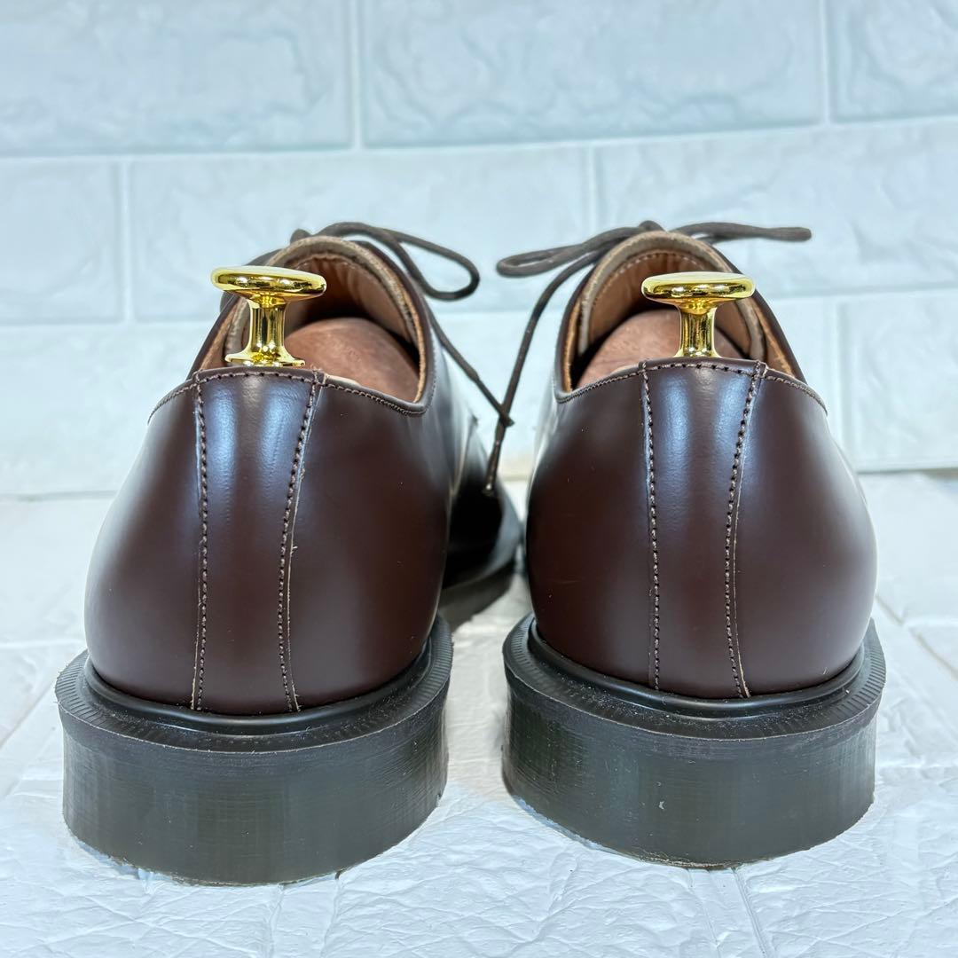 SOLOVAIRソロヴェアー ダークブラウン レザー ドレスシューズ 26cm