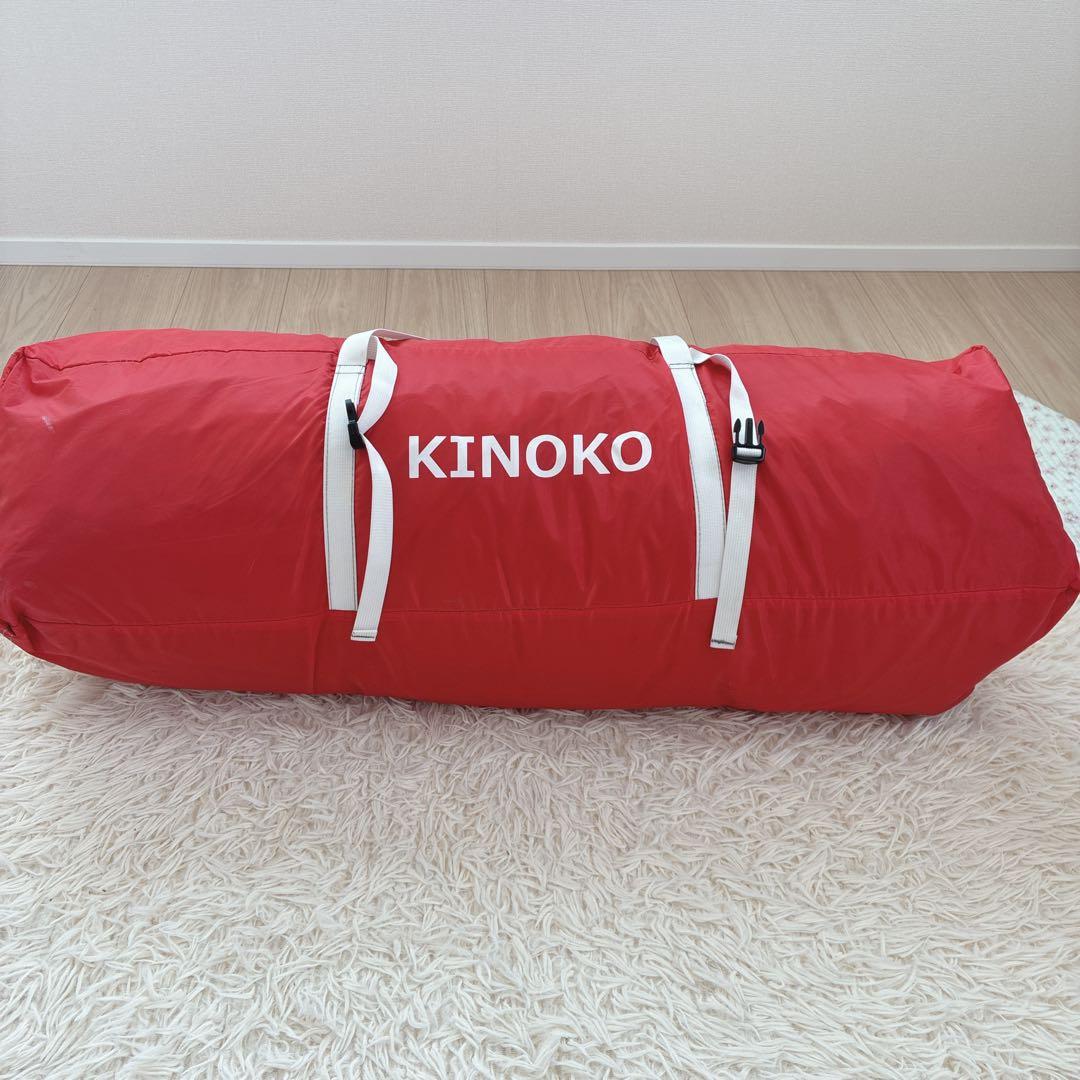 【美品】DOD キノコテント T4-610-RD レッド　大人気テント