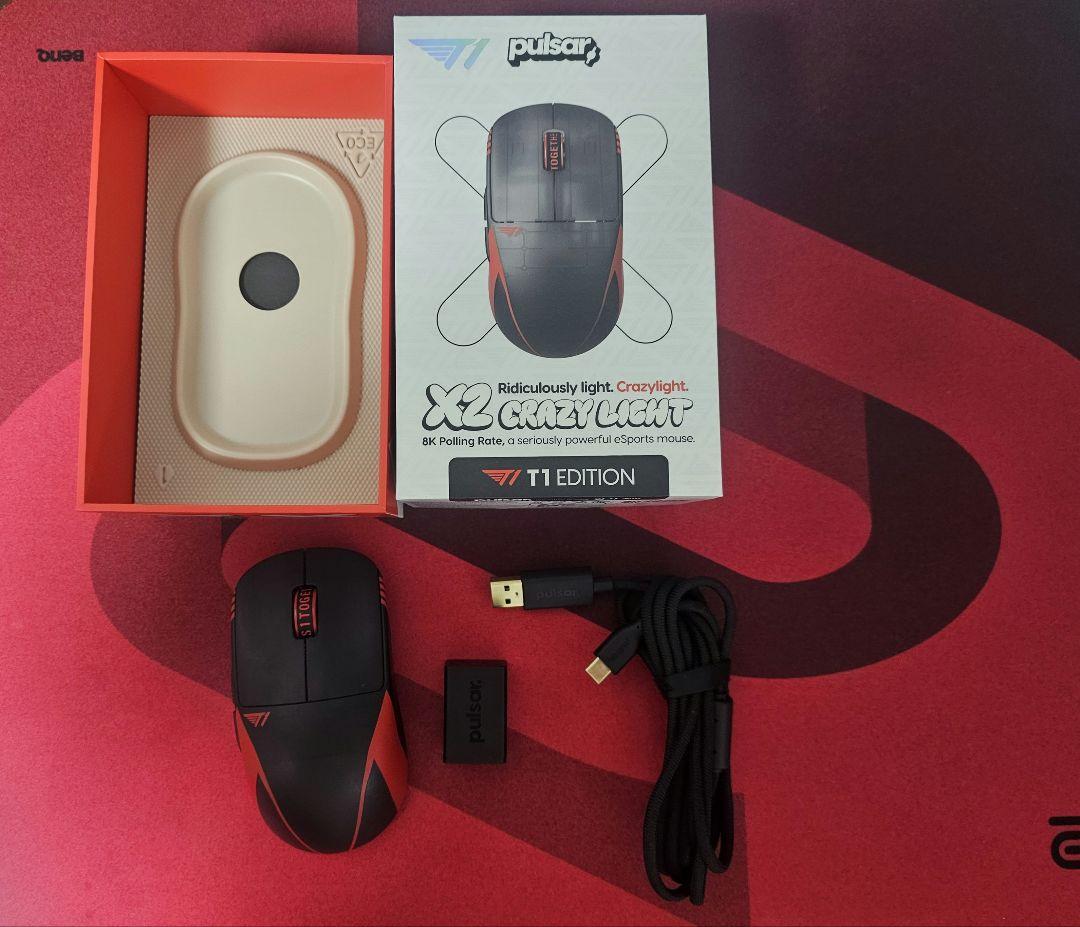 マウス・トラックボール T1 EditionX2 CrazyLight Mini