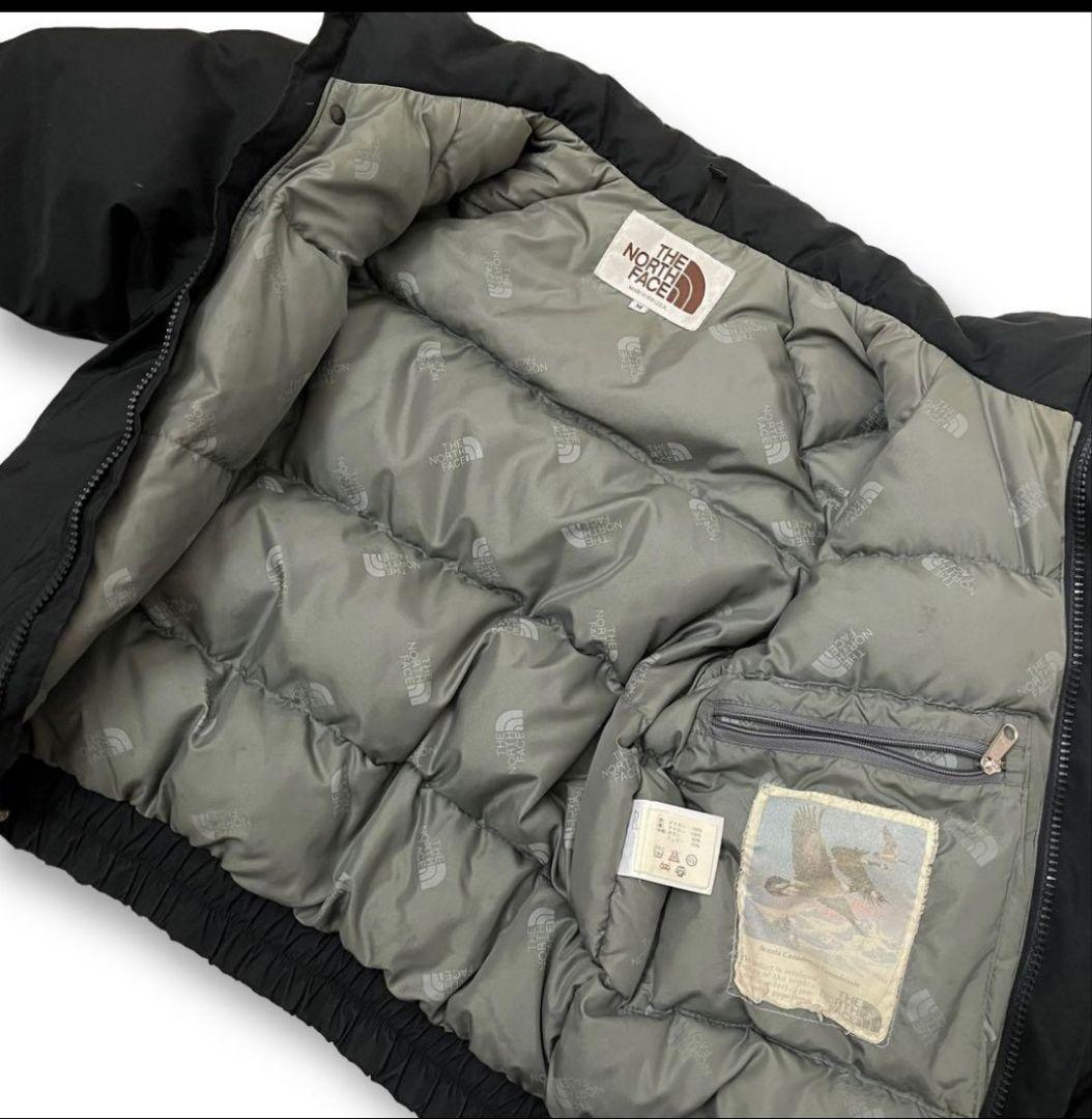 【THE NORTH FACE】USA製 80s 茶タグ ダウン　ブルゾン M