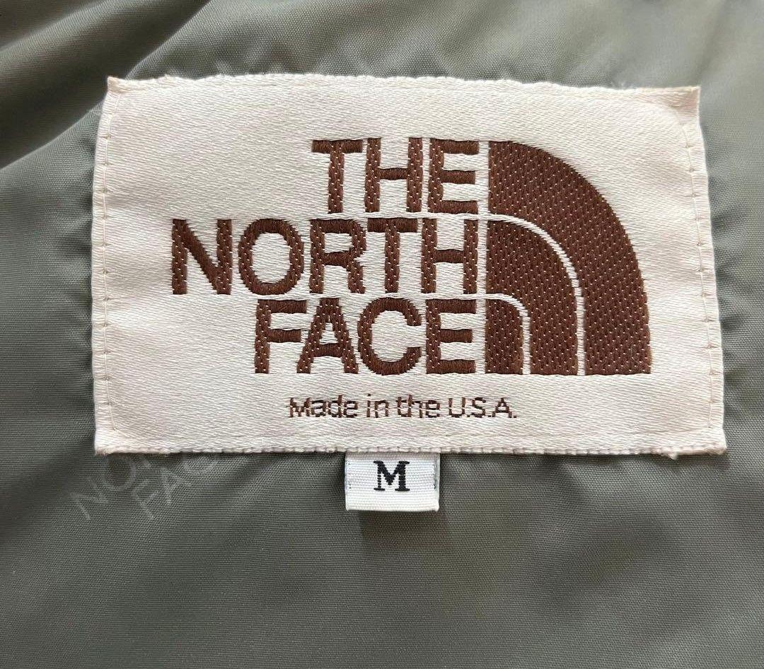 【THE NORTH FACE】USA製 80s 茶タグ ダウン　ブルゾン M