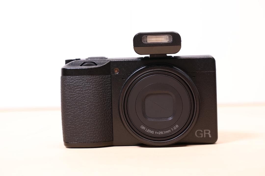 RICOH GR IIIx コンデジ GR3x ほぼ未使用 外付けフラッシュ付