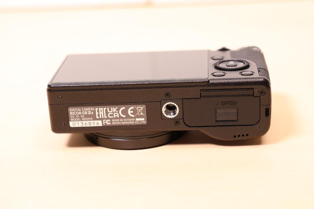 RICOH GR IIIx コンデジ GR3x ほぼ未使用 外付けフラッシュ付