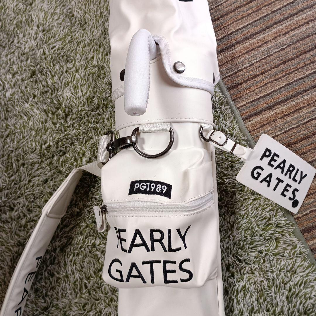 PEARLY GATES キャディバッグ PG1989 ホワイト