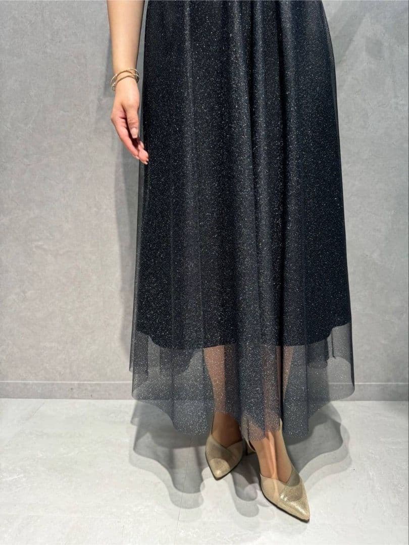 【現行品】エメ　アンクレット　オケージョン　パーティー　ラメ　チュール