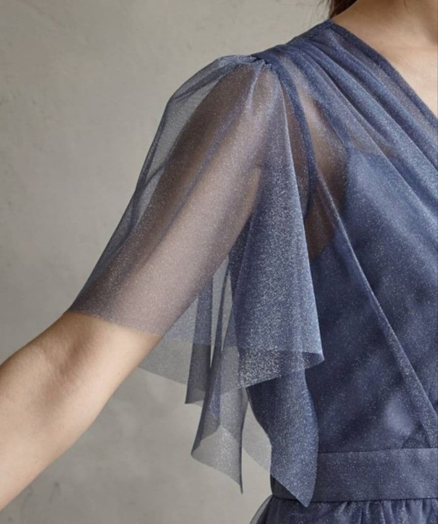 【現行品】エメ　アンクレット　オケージョン　パーティー　ラメ　チュール