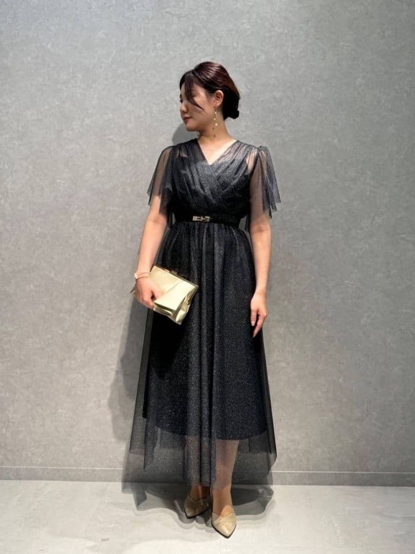 【現行品】エメ　アンクレット　オケージョン　パーティー　ラメ　チュール