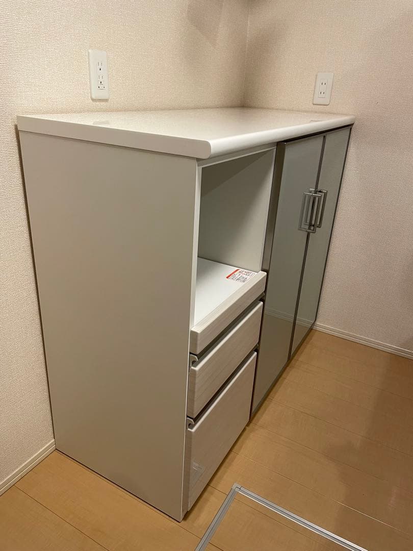 ニトリ キッチンカウンター Ｎポスティア120WH〈3月7日まで〉